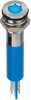 Led Panel Mount Indicator, Blue, 8 Mm, 12 Vdc, 20 Ma, 200 Mcd, Ip67 Rohs Compliant Apem - 58Y5098 - Newark, An Avnet Company