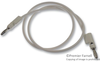Test Lead, White, 609.6Mm, 60V, 15A; Test Connector Type A Pomona - 94F1602 - Newark, An Avnet Company