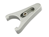 Clamping Fork, 1.0 in. Diameter Pedestals, Captive 1/4-20 Screw, Short Slot -- 9916