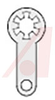 Terminal; Lockwasher; 0.120 in.; 0.093 in.; 47/64 in.; 0.018 in.; 5/16 in. - 70182640 - Allied Electronics, Inc.