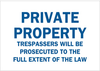 Admittance Sign - 22251 - Brady Corporation
