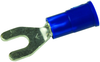 Terminal, Spade/fork, #6, Crimp, Blue; Product Range 3M - 95C2835 - Newark, An Avnet Company