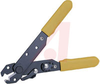 Wire Stripper; incl V Notch and Spring;10-24 AWG; cuts copper; yellow handle - 70223513 - Allied Electronics, Inc.
