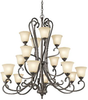 Large Chandeliers-Glass Shade - 634066 - Light Center (The)