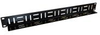 Rack Mounting Solutions - Rack Accessories - Cable Managers - HCMP191UBK - Hammond Manufacturing Company Inc.
