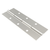Piano Hinge, 122 mm size, with Mounting Holes, Stainless Steel, Electro polished -- N6-DHIM-20-1-5-SS - Image
