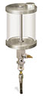 (Formerly B2191-6X-.25NY), Manual Chain Lubricator, 1 qt Acrylic Reservoir, 1/4