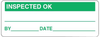 Inspection/control Labels, Paper, 50.8Mm W; Label Type Te Connectivity - 29X4519 - Newark, An Avnet Company