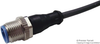 Sensor Cable, Amp, M12 Sensor Straight 5 Position Plug, Free / Stripped End, 1.5 M, 4.9 Ft Rohs Compliant Te Connectivity - 49Y4496 - Newark, An Avnet Company