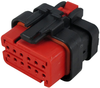 Connector Housing, Plug, 8Pos; Product Range Te Connectivity - 18AH0489 - Newark, An Avnet Company