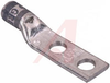 Lug; Two Hole; 1/4 in.; Blue; 0.297 in.; 1.969 in.; 0.078 in. - 70092234 - Allied Electronics, Inc.