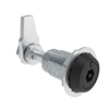VISE ACTION® Compression Latch, Large Size, Bellcore Electronics, Zinc Alloy, Powder Coated, Black - E3-116-35 - Southco