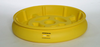 Eagle Yellow High Density Polyethylene 10 gal Tray - 6 in Height - 31 in Overall Diameter - 048441-60201 -- 048441-60201 - Image