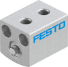 Short-stroke cylinder - ADVC-4-2,5-P - Festo Corporation