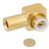 Right Angle MMBX Plug (Male) Snap-On Connector For RG405, FM-SR086CUTN, FM-SR086ALTN Cable, Solder With Male (Plug) Center Contact - FMCN1022 - Fairview Microwave Inc.