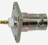 connector,rf coaxial,bnc panel receptacle jack,4 hole flange,solder pot terminal - 70031717 - Allied Electronics, Inc.