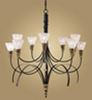 Large Chandeliers-Glass Shade - 386593 - Light Center (The)