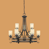 Mid. Chandeliers-Glass Up - 657147 - Capital Lighting, Inc.