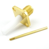SMA Female Connector Stub Terminal Solder Attachment 4 Hole Flange - SC3728 - Fairview Microwave Inc.