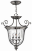 3613PW Foyer/Hall Lanterns-Glass w/Frame - 790303 - Capital Lighting, Inc.