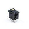 Rocker Switches - 1400-R1966ABLKBLKEFYEL - New Yorker Electronics Co., Inc.