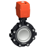 Valves - Plastic-Valves - butterfly-Valves - double-eccentric -- 199147282 - Image
