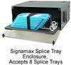 Signamax Rackmount Fiber Optic Splice Tray Enclosures -- SX-UFS8-B