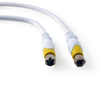 Rf Coax, F Type Plug-Plug, 25Ft, White; Connector Type A Mcm - 71T6952 - Newark, An Avnet Company