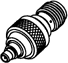 MMCX Plug to SMA Jack -- 908-31100 - Image