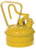 Eagle Yellow Galvanized Steel 1 qt Safety Can - 8 in Height - 5 1/4 in Overall Diameter - 048441-22113 - 048441-22113 - R. S. Hughes Company, Inc.