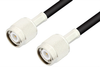 TNC Male to TNC Male Cable 48 Inch Length Using RG58 Coax, RoHS - PE3394LF-48 - Pasternack