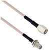 SMA Male to SMA Female Bulkhead Mount Using Flexible RG316 Coax Cable 12
