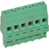 TERMINAL BLOCK;PCB;PLUG;WIR ENTR;12a/300v 6 poles - 70077485 - Allied Electronics, Inc.