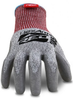 Hexarmor 2000 Black/Gray/Red 10 Glass/Polyethylene Cut-Resistant Gloves - ANSI 4 Cut Resistance - Polyurethane Palm Only Coating - 2085 SZ 10 - 2085 SZ 10 - R. S. Hughes Company, Inc.