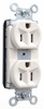 Duplex/Single Receptacle - PT5262-LA - Thomas & Betts Corporation