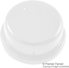 Round Cap, White, Tactile Switch; For Use With Apem - 06AC2717 - Newark, An Avnet Company