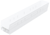 Akro-Mils 199 cu in Clear Industrial Grade Polymer Shelf Storage Bin - 23 5/8 in Length - 4 1/8 in Width - 4 in Height - 1 Compartments - 30124SCLAR - 30124SCLAR - R. S. Hughes Company, Inc.