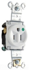Duplex/Single Receptacle -- 8201-W - Image