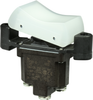 TP Series Rocker Switch, 1 pole, 2 position, Screw terminal, Flush Panel Mounting -- 1TP201-8 - Image