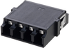 Lc Internal Shutter Coupler, Quad, No Flange, Black Rohs Compliant L-Com - 97AC8800 - Newark, An Avnet Company