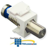 ICC RG6 Quad F-Type Compression Module - IC107FQGWH - TelephoneStuff.com