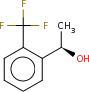 (R)-1-[2-(Trifluoromethyl)phenyl]ethanol -- 2802-3-R2 - Image