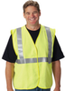 PIP 305-2000 Yellow 3XL Modacrylic Solid High-Visibility & Reflective Vest - Fits 56.7 in Chest - 28 in Length - 616314-78705 - 616314-78705 - R. S. Hughes Company, Inc.