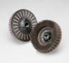 3M Scotch-Brite Ceramic BD-ZB Bristle Disc - Very Coarse Grade - Threaded Arbor Attachment - 4 1/2 in Outside Diameter - 33054 - 048011-33054 - R. S. Hughes Company, Inc.
