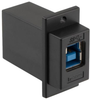 Usb Coupler, 3.0 Type B Rcpt-A Rcpt, Blk; Usb Connector Convert From L-Com - 27AJ4156 - Newark, An Avnet Company