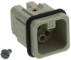 Heavy Duty Insert, Plug, 7Pos, 10A; Product Range Harting - 04C8439 - Newark, An Avnet Company