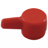 Thumb Screw Knob; L-Knob, Red, Delrin -- SLK-16R - Image