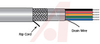 Cable, Shielded; 8; 22 AWG; 7 x 30; 0.27 in.; 0.010 in.; 0.032 in.; Premium PVC - 70140755 - Allied Electronics, Inc.