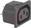 Outlet; Snap-In Mount; 10/15 A; 250 VAC; UL 940V-0/UL 94V-2 - 70133370 - Allied Electronics, Inc.