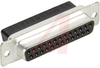 Receptacle, D-Subminiature; Receptacle;25; Full Metal; Phosphor Bronze - 70042615 - Allied Electronics, Inc.